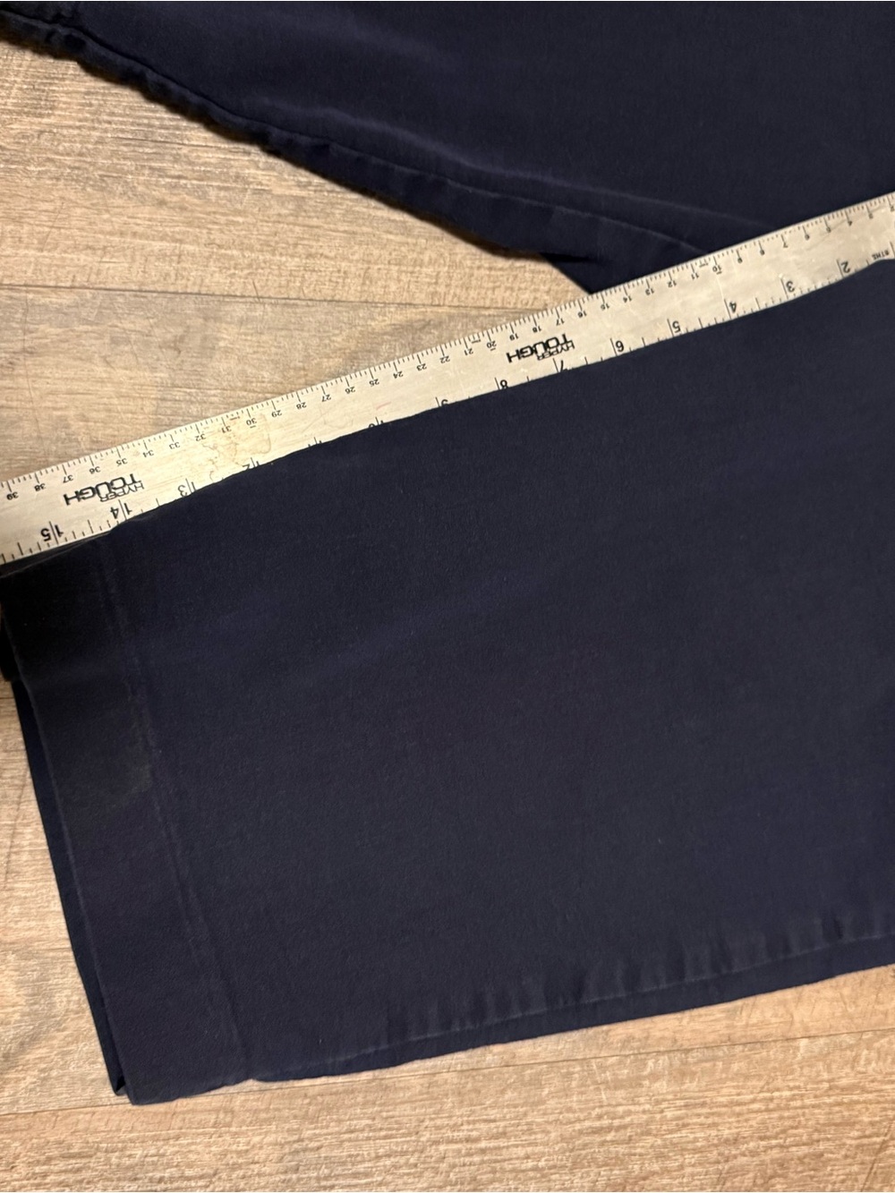 Christopher & Banks Navy Stretch Capri pants - Picture 4 of 6